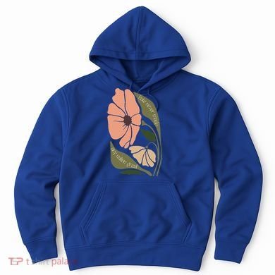 Subtle Boho Flowers Anti Trum p Liberal Protest Resist  Hoodie