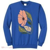 Subtle Boho Flowers Anti Trum p Liberal Protest Resist  Sweatshirt thumb 0