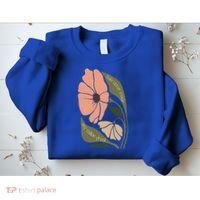 Subtle Boho Flowers Anti Trum p Liberal Protest Resist  Sweatshirt thumb 2