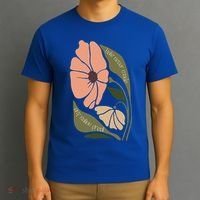 Subtle Boho Flowers Anti Trum p Liberal Protest Resist  T-Shirt thumb 3