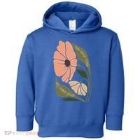 Subtle Boho Flowers Anti Trum p Liberal Protest Resist  Toddler Hoodie thumb 0