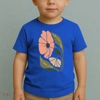 Subtle Boho Flowers Anti Trum p Liberal Protest Resist  Toddler T-Shirt thumb 2