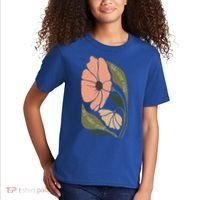Subtle Boho Flowers Anti Trum p Liberal Protest Resist  Kids T-Shirt thumb 2