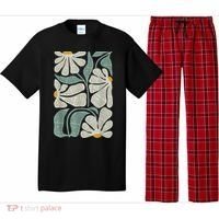 Subtle Boho Flowers Anti Trump Anti Maga Kamala Harris Voter Pajama Set thumb 0