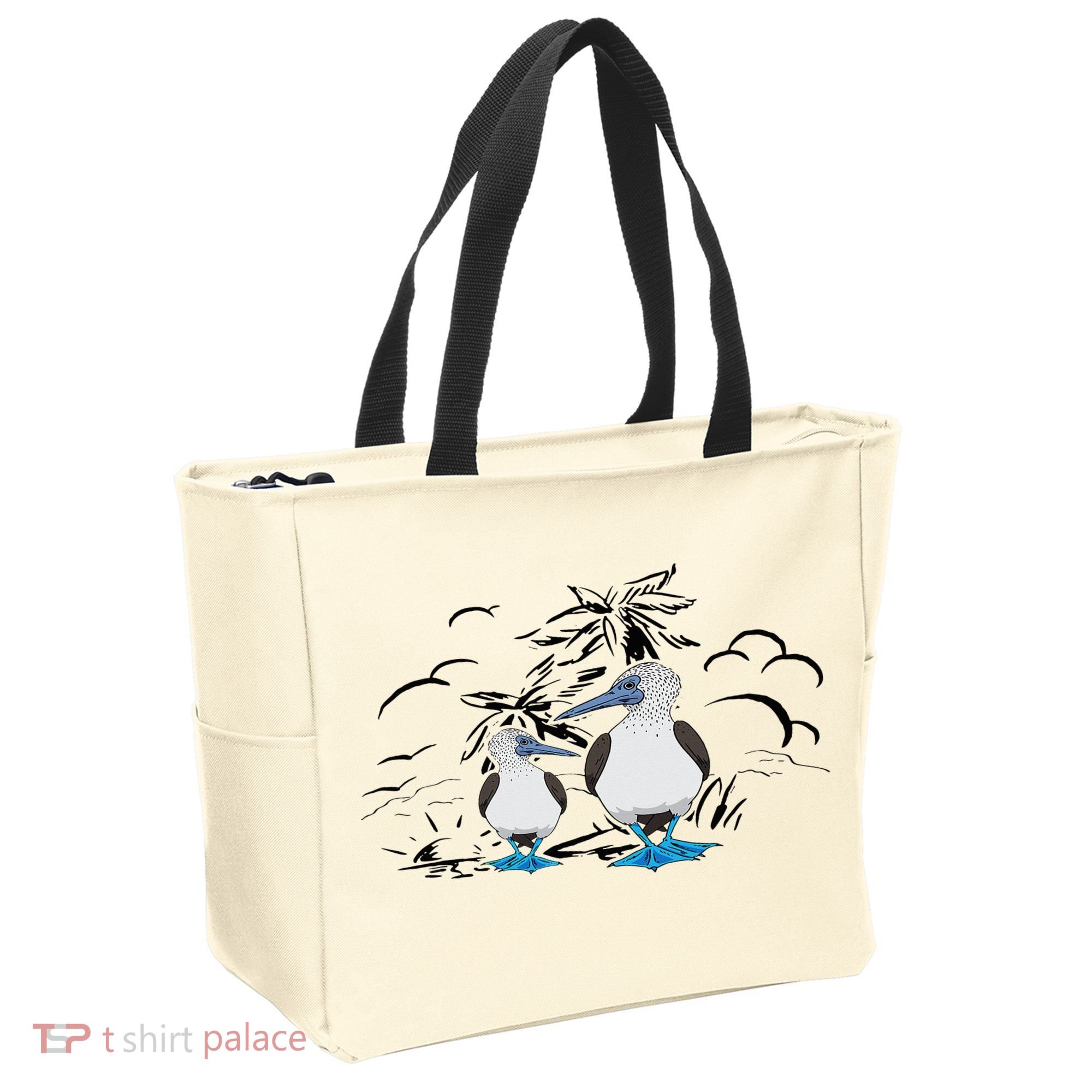 Seabirds Blue Footed Booby Bird Galapagos Islands Tote Bag