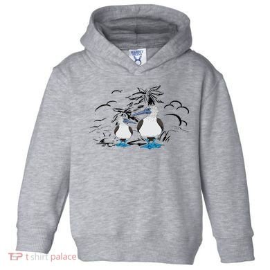 Seabirds Blue Footed Booby Bird Galapagos Islands Toddler Hoodie