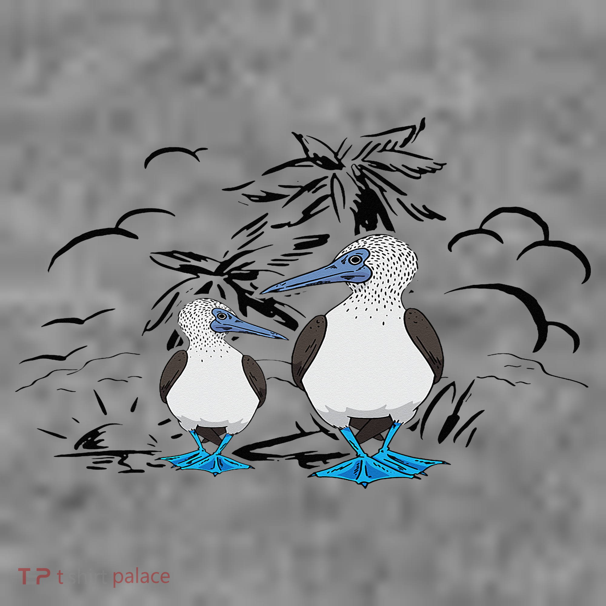Seabirds Blue Footed Booby Bird Galapagos Islands Toddler Hoodie