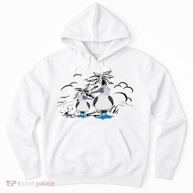 Seabirds Blue Footed Booby Bird Galapagos Islands Hoodie