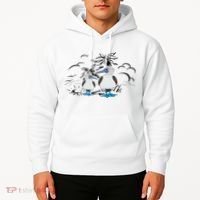 Seabirds Blue Footed Booby Bird Galapagos Islands Hoodie thumb 2