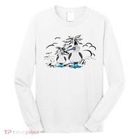 Seabirds Blue Footed Booby Bird Galapagos Islands Long Sleeve Shirt thumb 0