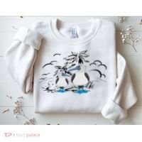 Seabirds Blue Footed Booby Bird Galapagos Islands Sweatshirt thumb 2