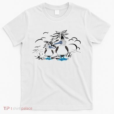 Seabirds Blue Footed Booby Bird Galapagos Islands T-Shirt