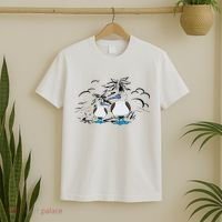 Seabirds Blue Footed Booby Bird Galapagos Islands T-Shirt thumb 2