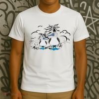 Seabirds Blue Footed Booby Bird Galapagos Islands T-Shirt thumb 3