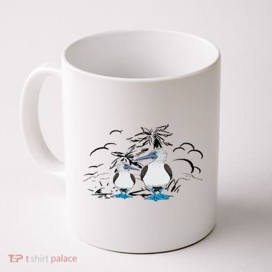 Seabirds Blue Footed Booby Bird Galapagos Islands Coffee Mug