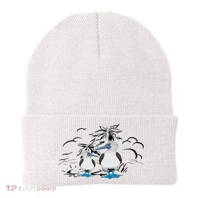 Seabirds Blue Footed Booby Bird Galapagos Islands Beanie