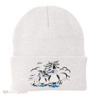 Seabirds Blue Footed Booby Bird Galapagos Islands Beanie thumb 0