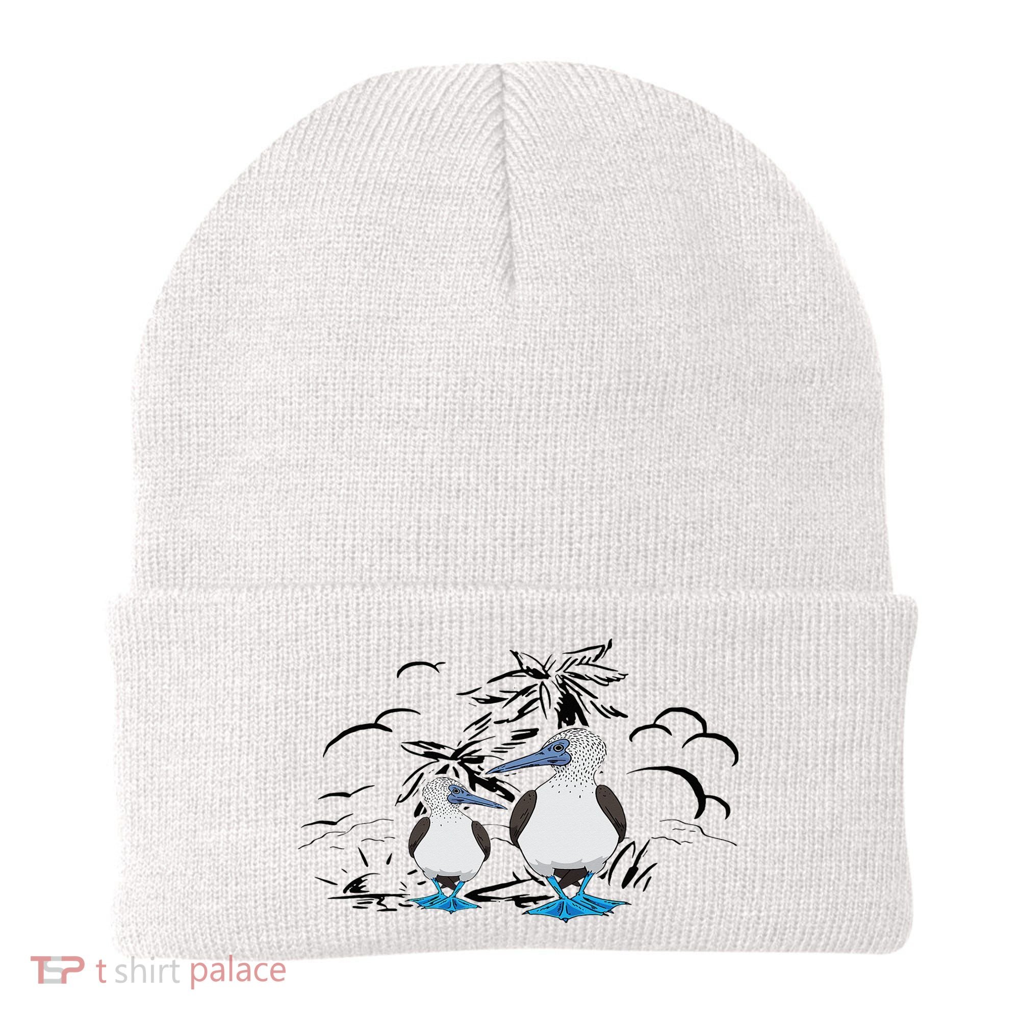 Seabirds Blue Footed Booby Bird Galapagos Islands Beanie
