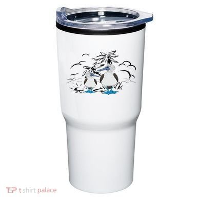 Seabirds Blue Footed Booby Bird Galapagos Islands Tumbler