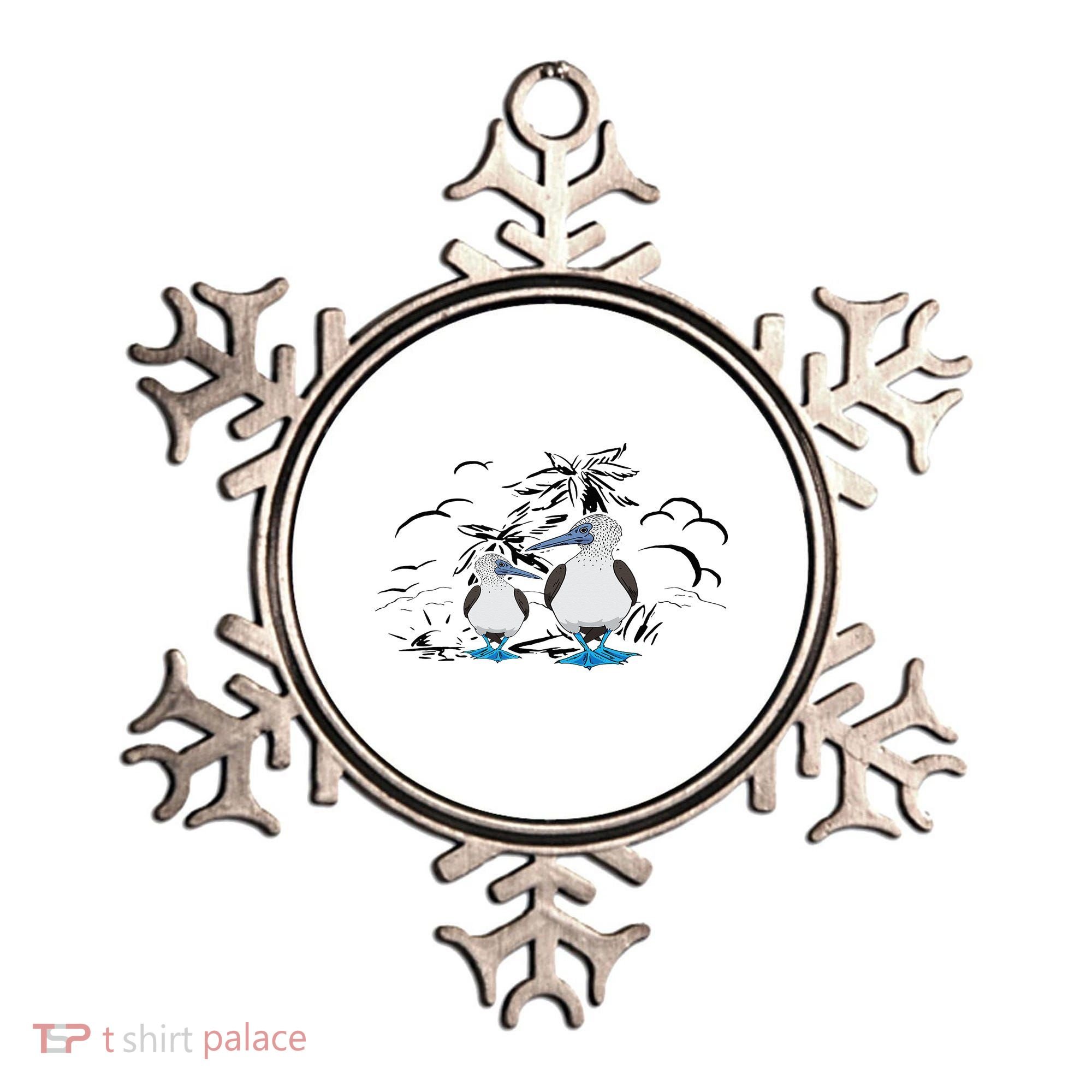 Seabirds Blue Footed Booby Bird Galapagos Islands Ornament