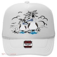 Seabirds Blue Footed Booby Bird Galapagos Islands Hat thumb 0