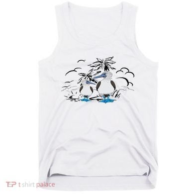 Seabirds Blue Footed Booby Bird Galapagos Islands Tank Top