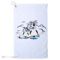 Seabirds Blue Footed Booby Bird Galapagos Islands Golf Towel thumb 0
