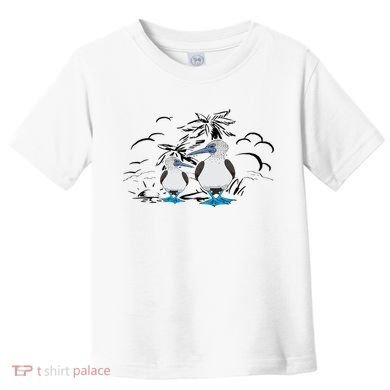 Seabirds Blue Footed Booby Bird Galapagos Islands Toddler T-Shirt