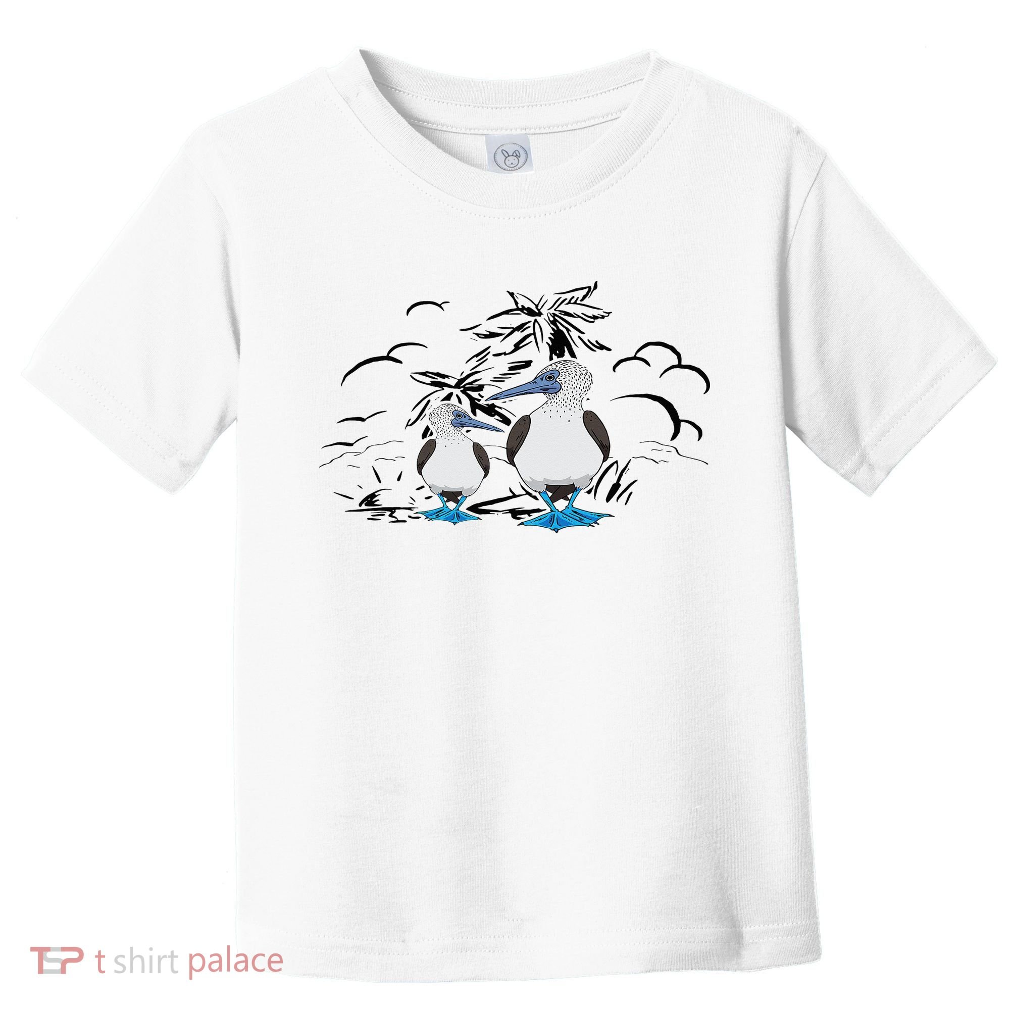 Seabirds Blue Footed Booby Bird Galapagos Islands Toddler T-Shirt