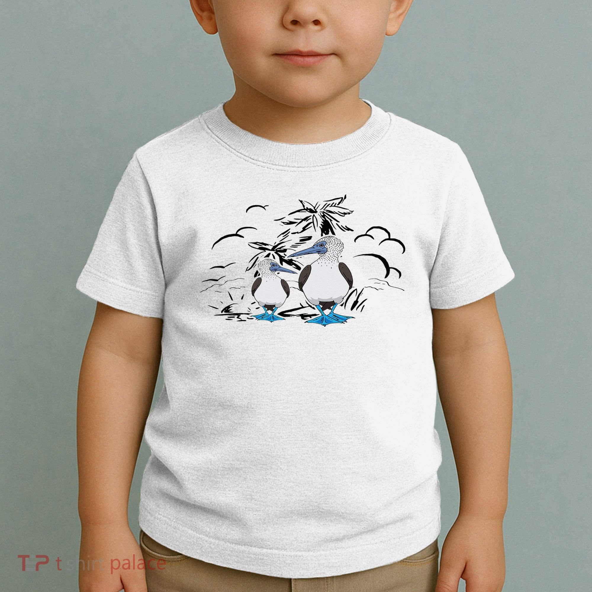 Seabirds Blue Footed Booby Bird Galapagos Islands Toddler T-Shirt