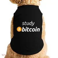 Study Bitcoin Famous Bitcoin Quote Doggie Tank thumb 0