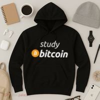 Study Bitcoin Famous Bitcoin Quote Hoodie thumb 3