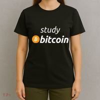 Study Bitcoin Famous Bitcoin Quote T-Shirt thumb 4