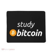Study Bitcoin Famous Bitcoin Quote Mousepad thumb 0