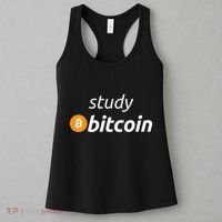 Study Bitcoin Famous Bitcoin Quote Women's Tank Top thumb 3