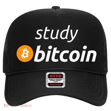 Study Bitcoin Famous Bitcoin Quote Hat