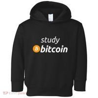Study Bitcoin Famous Bitcoin Quote Toddler Hoodie thumb 0