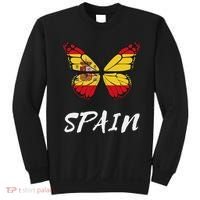Spain Butterfly Flag España Pride Spanish Roots Sweatshirt thumb 0