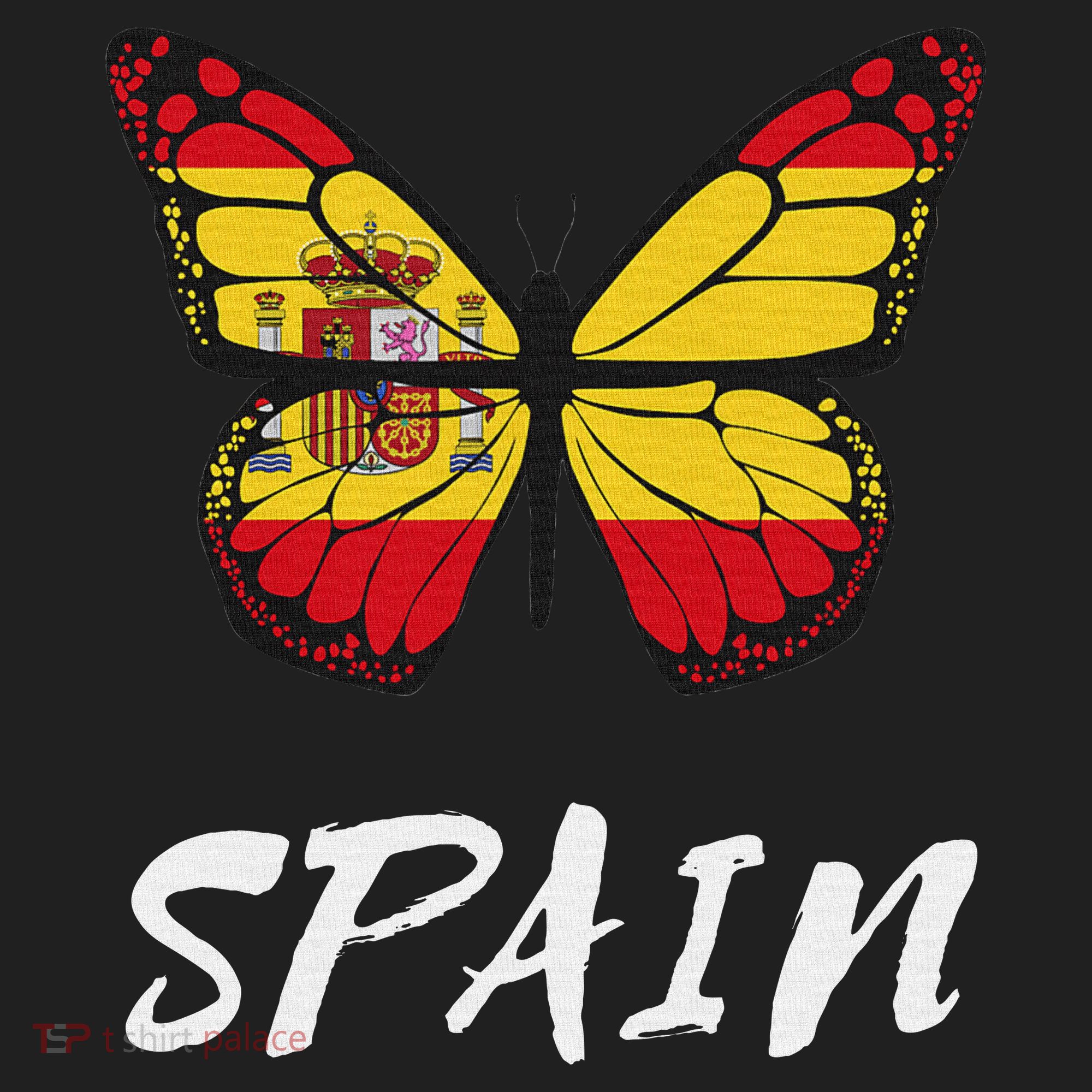 Spain Butterfly Flag España Pride Spanish Roots Tumbler