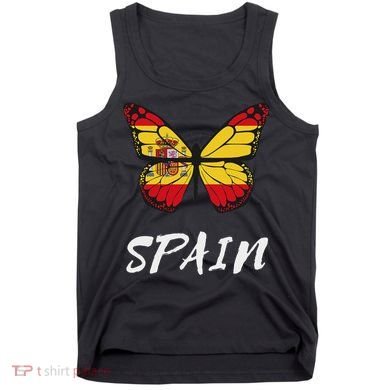 Spain Butterfly Flag España Pride Spanish Roots Tank Top