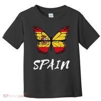 Spain Butterfly Flag España Pride Spanish Roots Toddler T-Shirt thumb 0