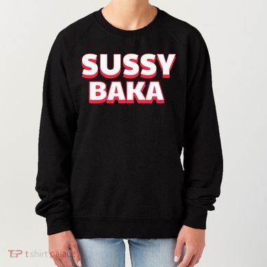 Sussy Baka Funny Sus Meme Women's Sweatshirt