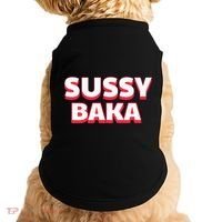Sussy Baka Funny Sus Meme Doggie Tank thumb 0