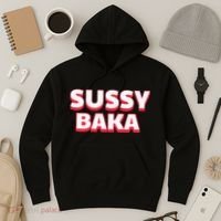 Sussy Baka Funny Sus Meme Hoodie thumb 3