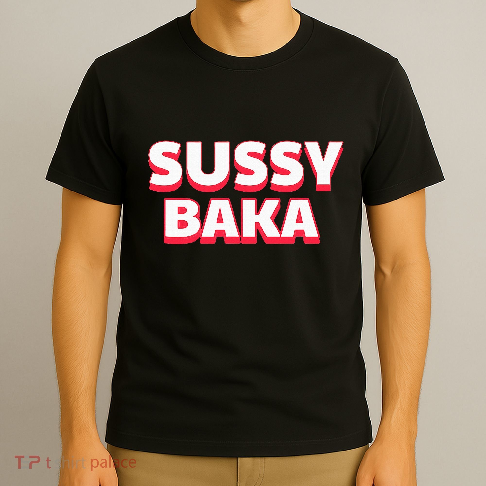 Sussy Baka Funny Sus Meme T-Shirt