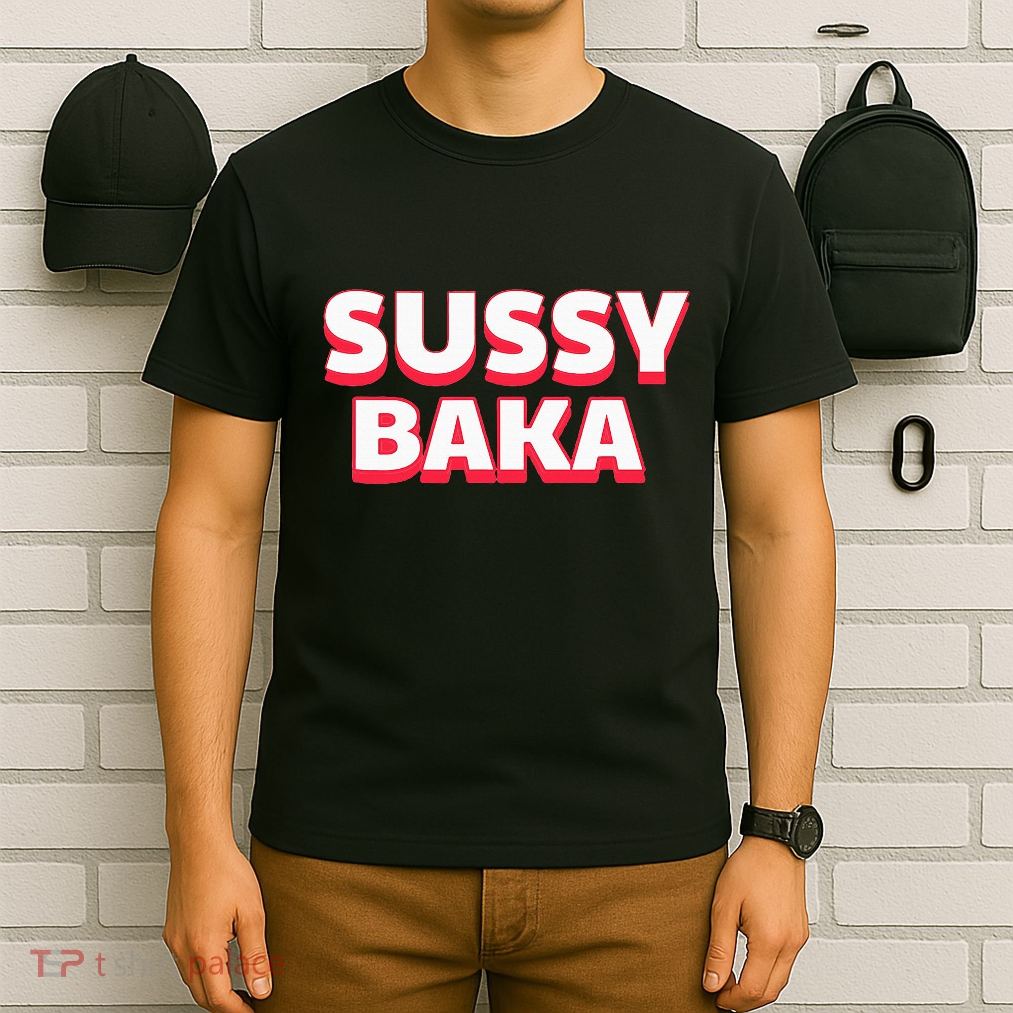 Sussy Baka Funny Sus Meme T-Shirt