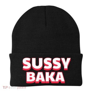 Sussy Baka Funny Sus Meme Beanie