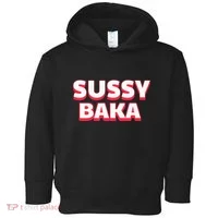 Sussy Baka Funny Sus Meme Toddler Hoodie thumb 0