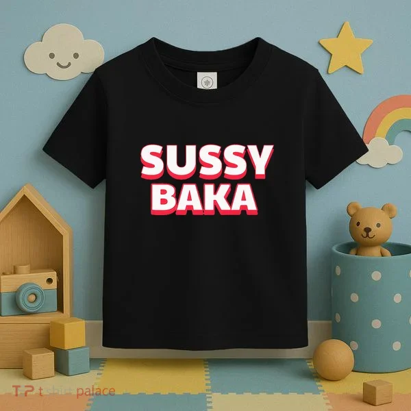 Sussy Baka Funny Sus Meme Toddler T-Shirt