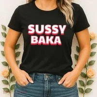 Sussy Baka Funny Sus Meme Women's T-Shirt thumb 2